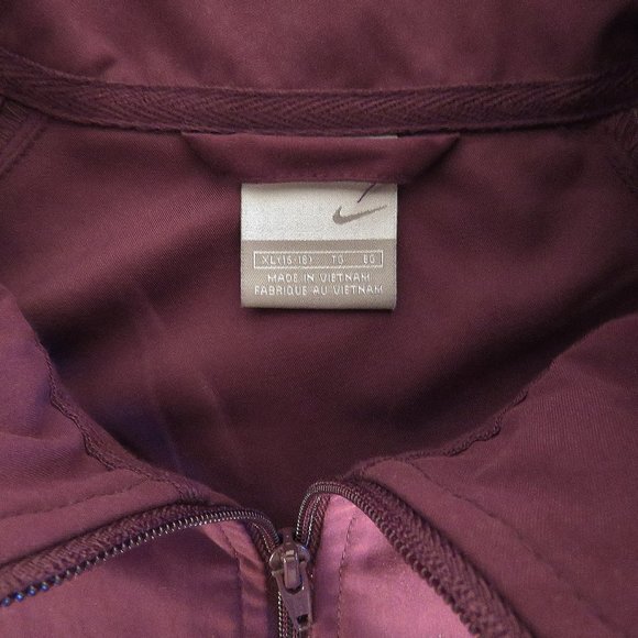 NIKE Women's XL Athletic Jacket Full Zip Purple Track Warm-Up Coat Running - Picture 5 of 5